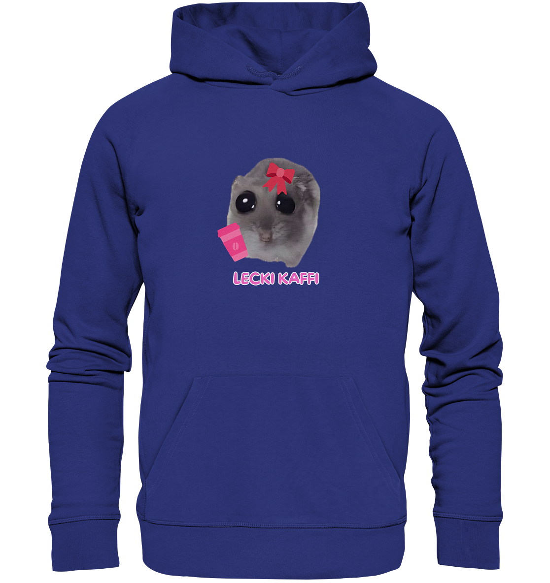 Lecki Kaffi Hamsti - Organic Hoodie