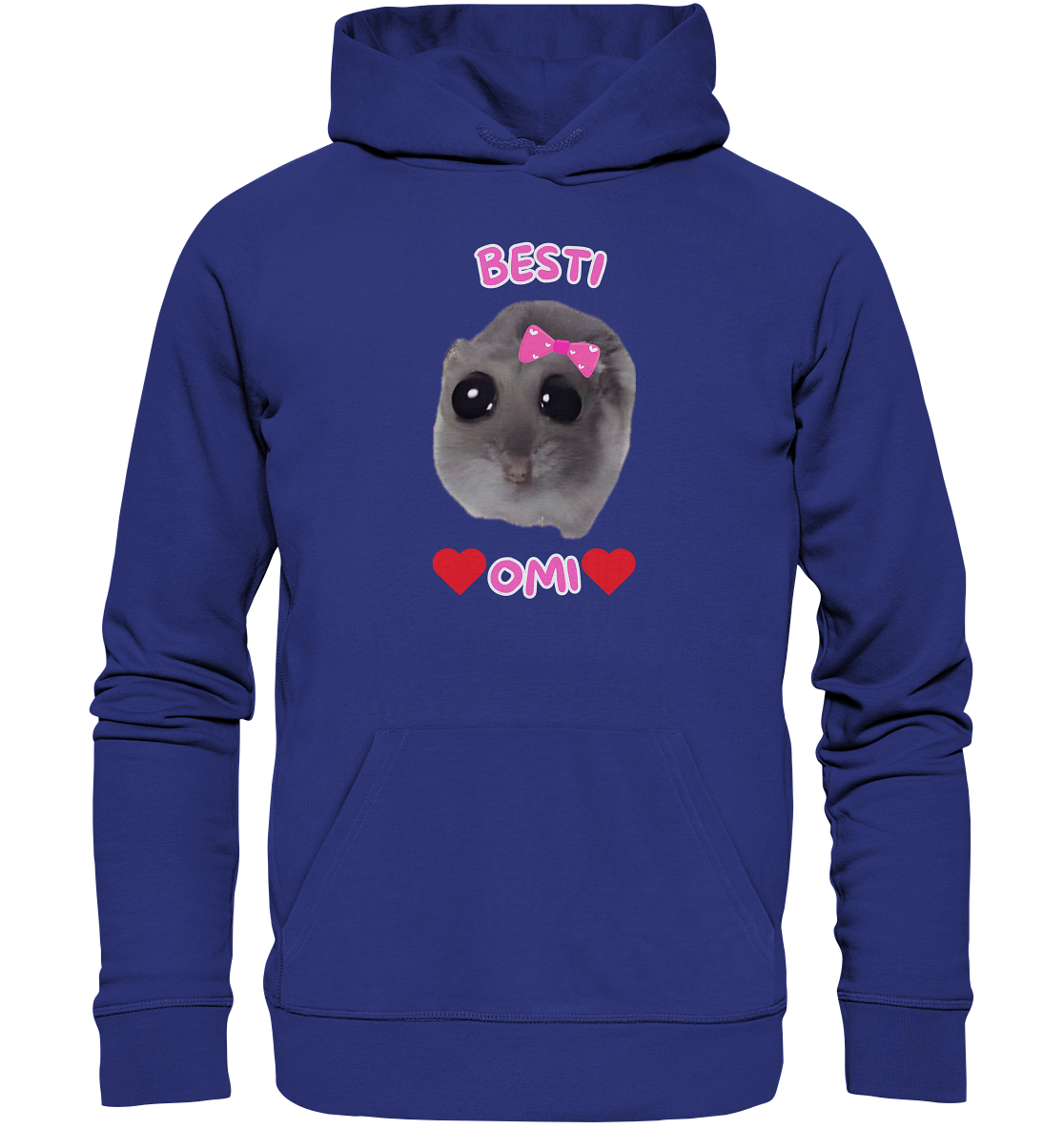 Besti Omi Hamsti - Organic Hoodie