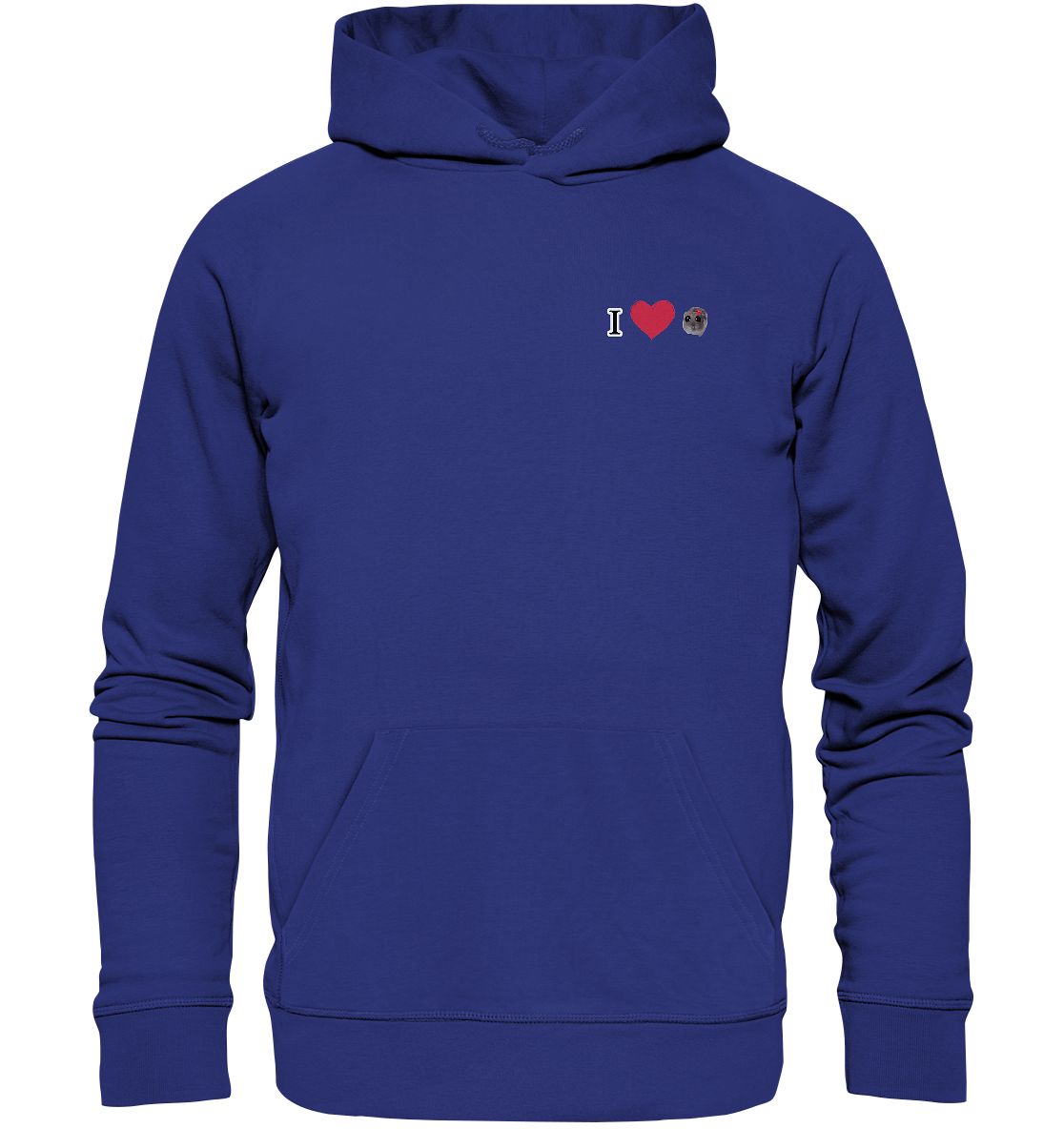 I Love Hamsti - Organic Hoodie