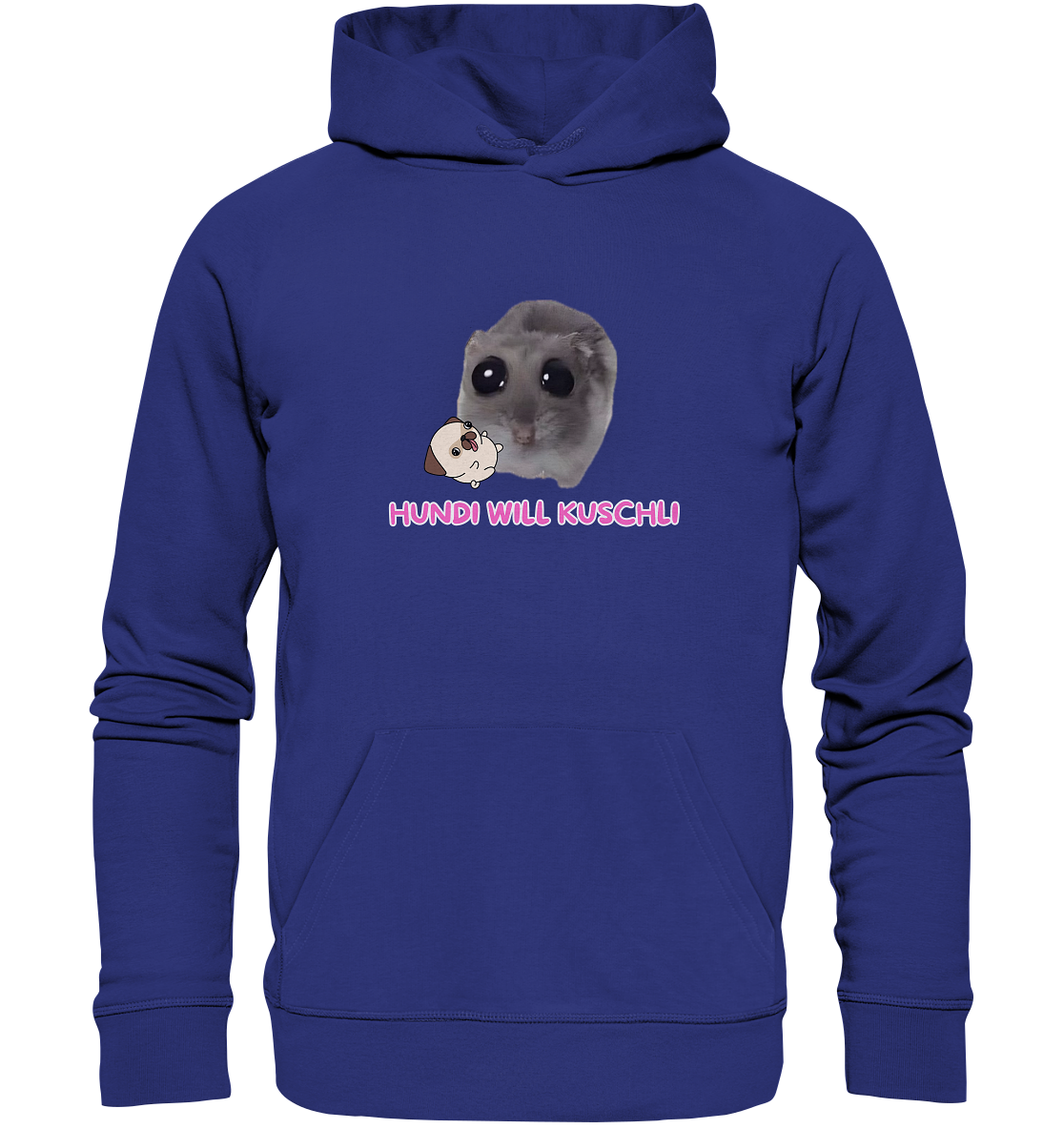 Hundi will Kuschli - Organic Hoodie