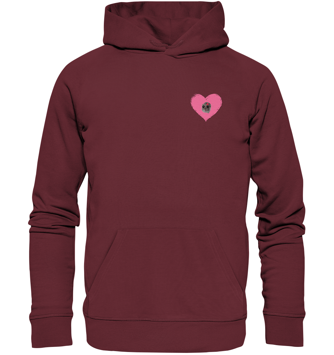 Herz Hamsti - Organic Hoodie