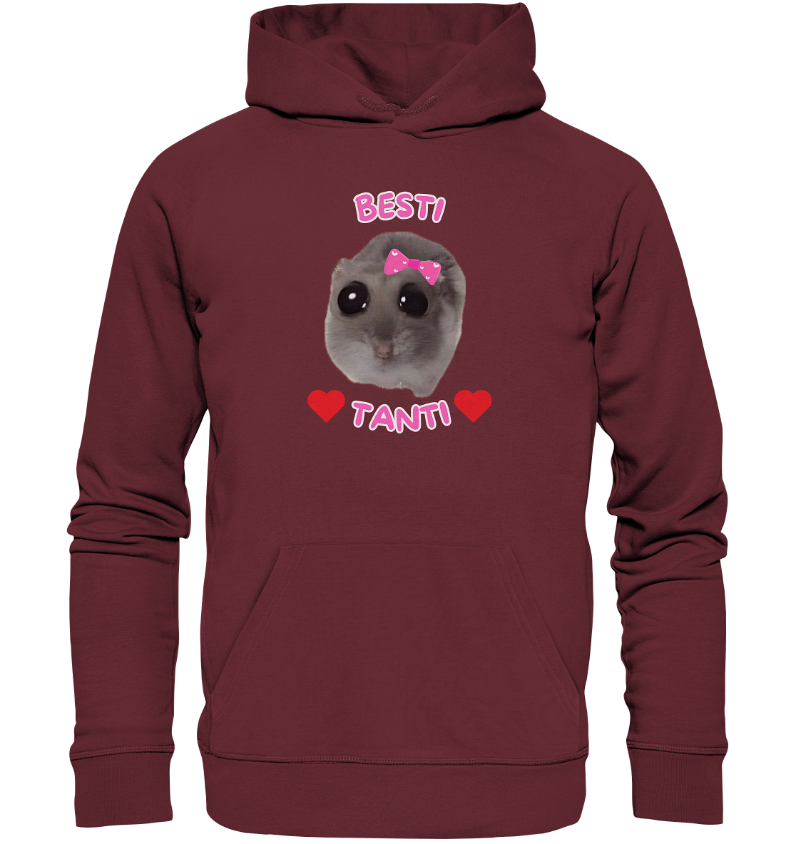 Besti Tanti Hamsti - Organic Hoodie