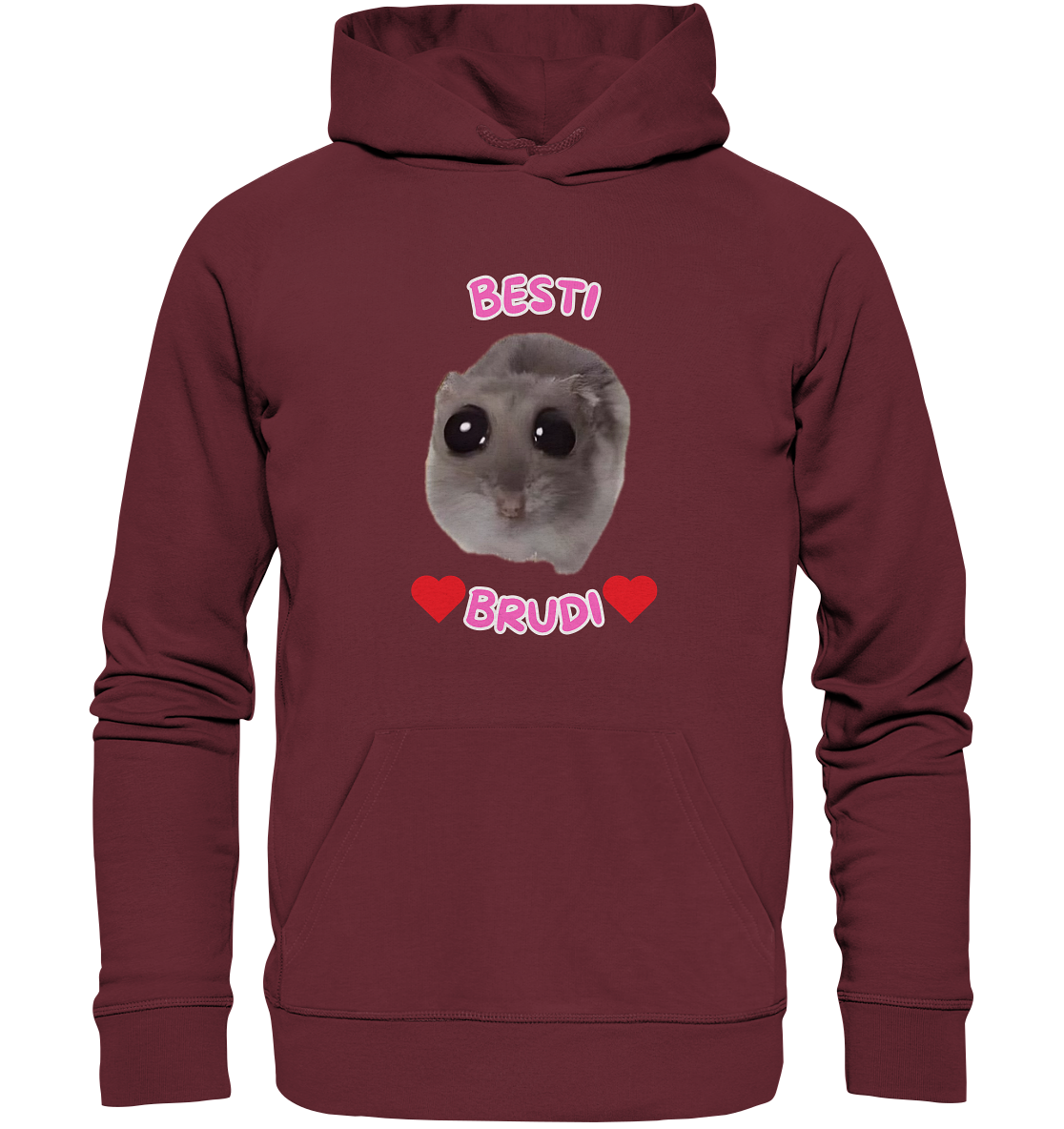 Besti Brudi Hamsti - Organic Hoodie