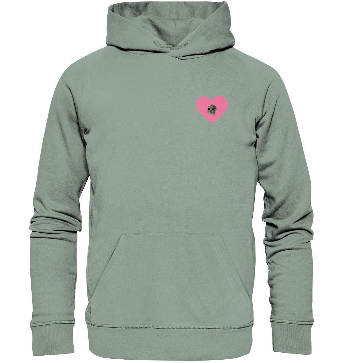 Herz Hamsti - Organic Hoodie