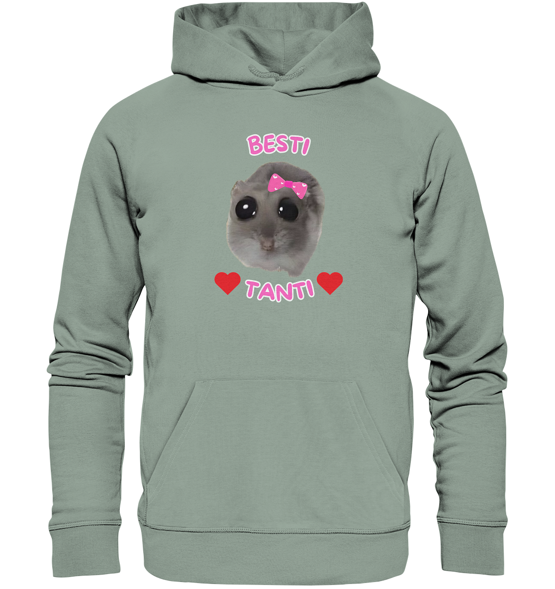Besti Tanti Hamsti - Organic Hoodie