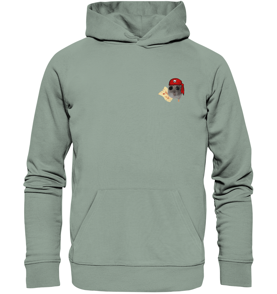 Pirat Hamsti - Organic Hoodie