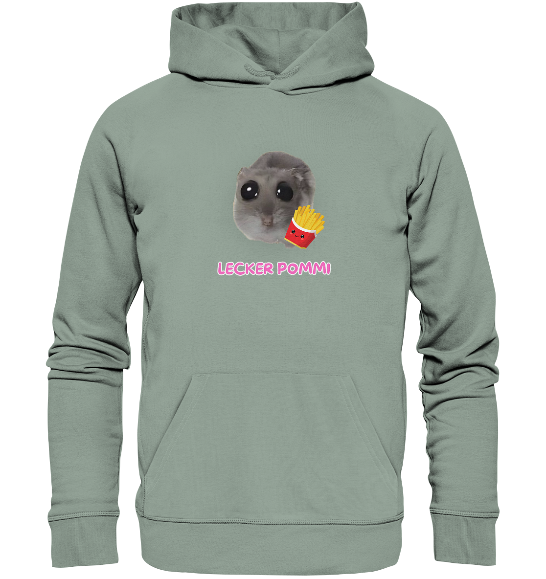 Lecker Pommi Hamsti - Organic Hoodie