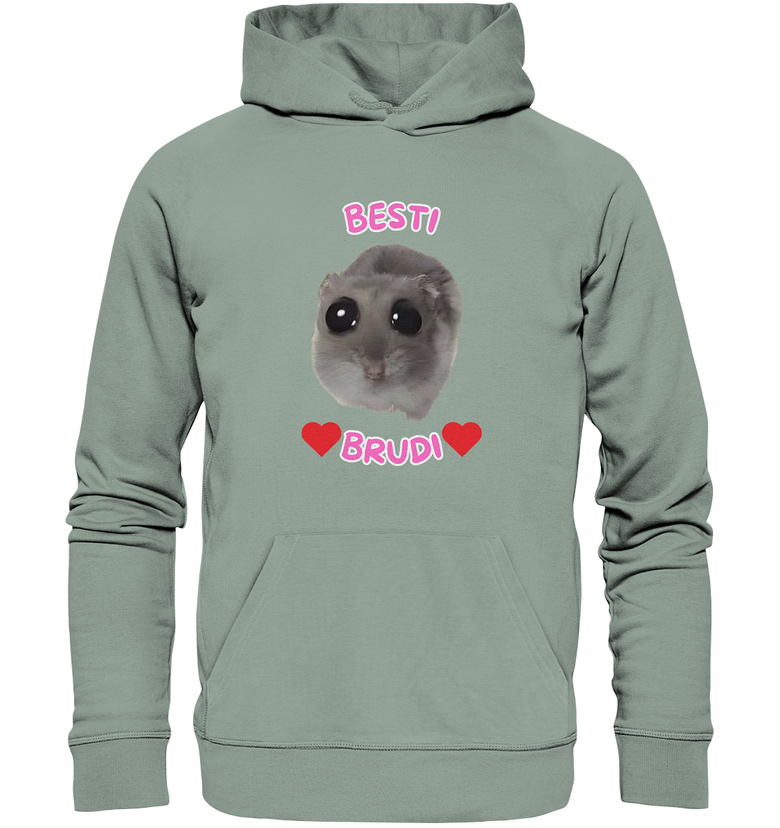Besti Brudi Hamsti - Organic Hoodie