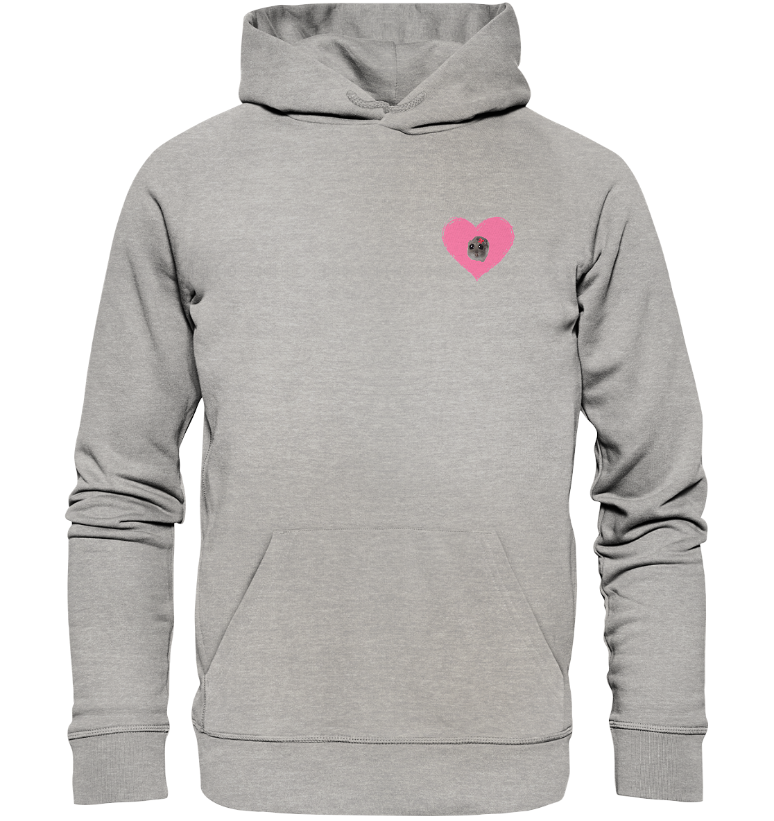 Herz Hamsti - Organic Hoodie