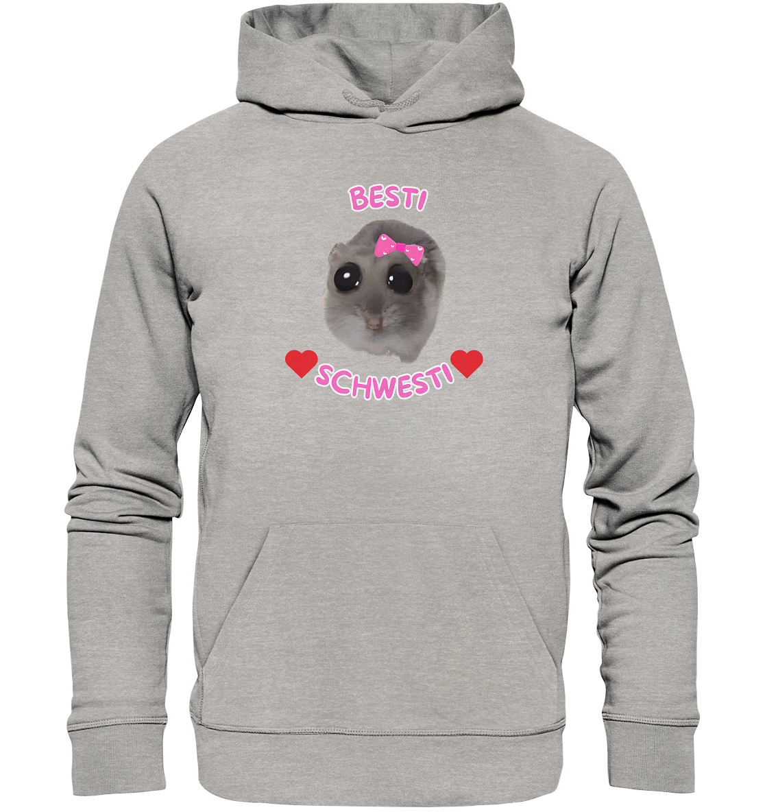 Besti Schwesti Hamsti - Organic Hoodie