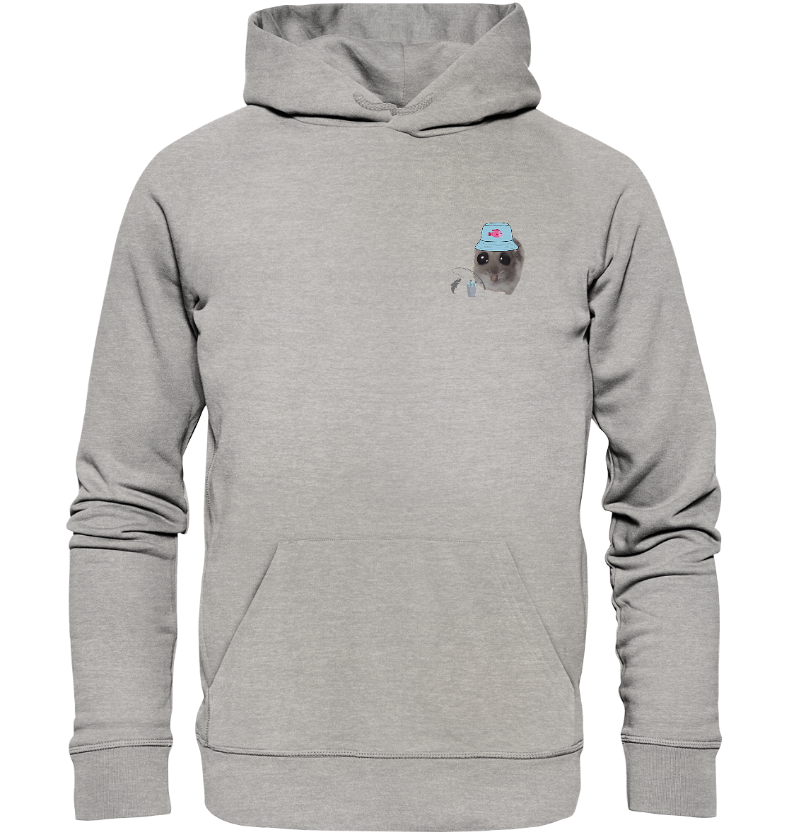 Angler Hamsti - Organic Hoodie