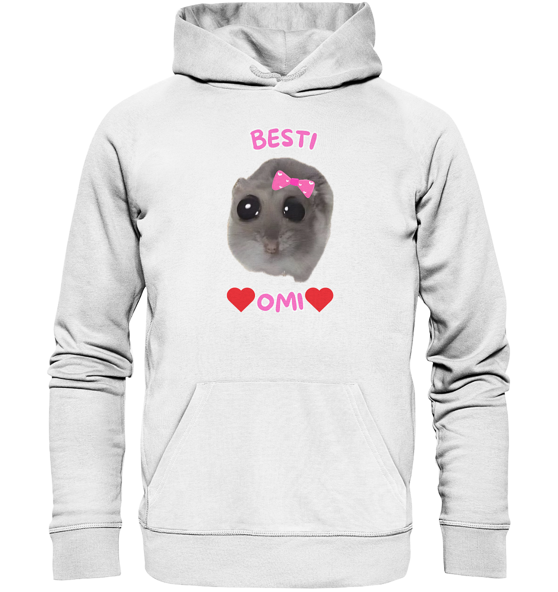 Besti Omi Hamsti - Organic Hoodie