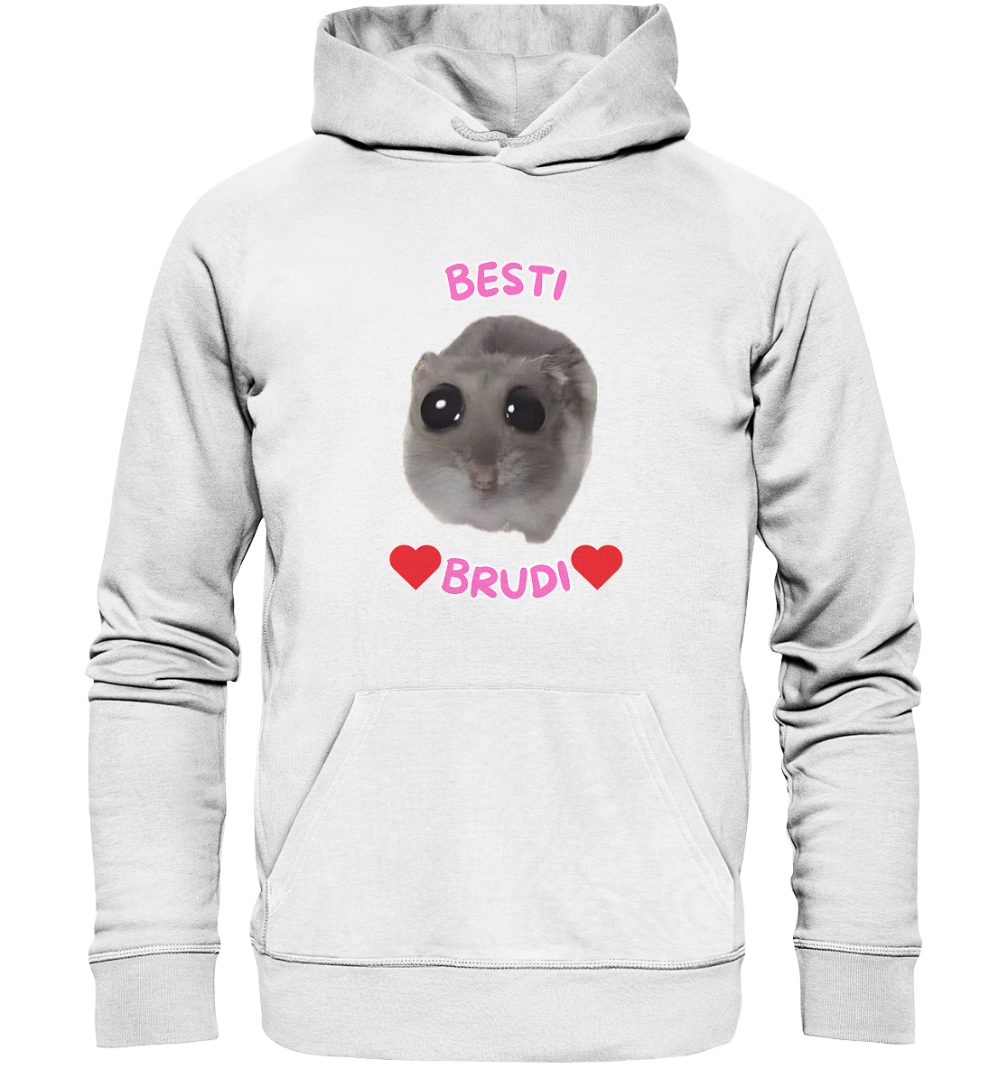 Besti Brudi Hamsti - Organic Hoodie