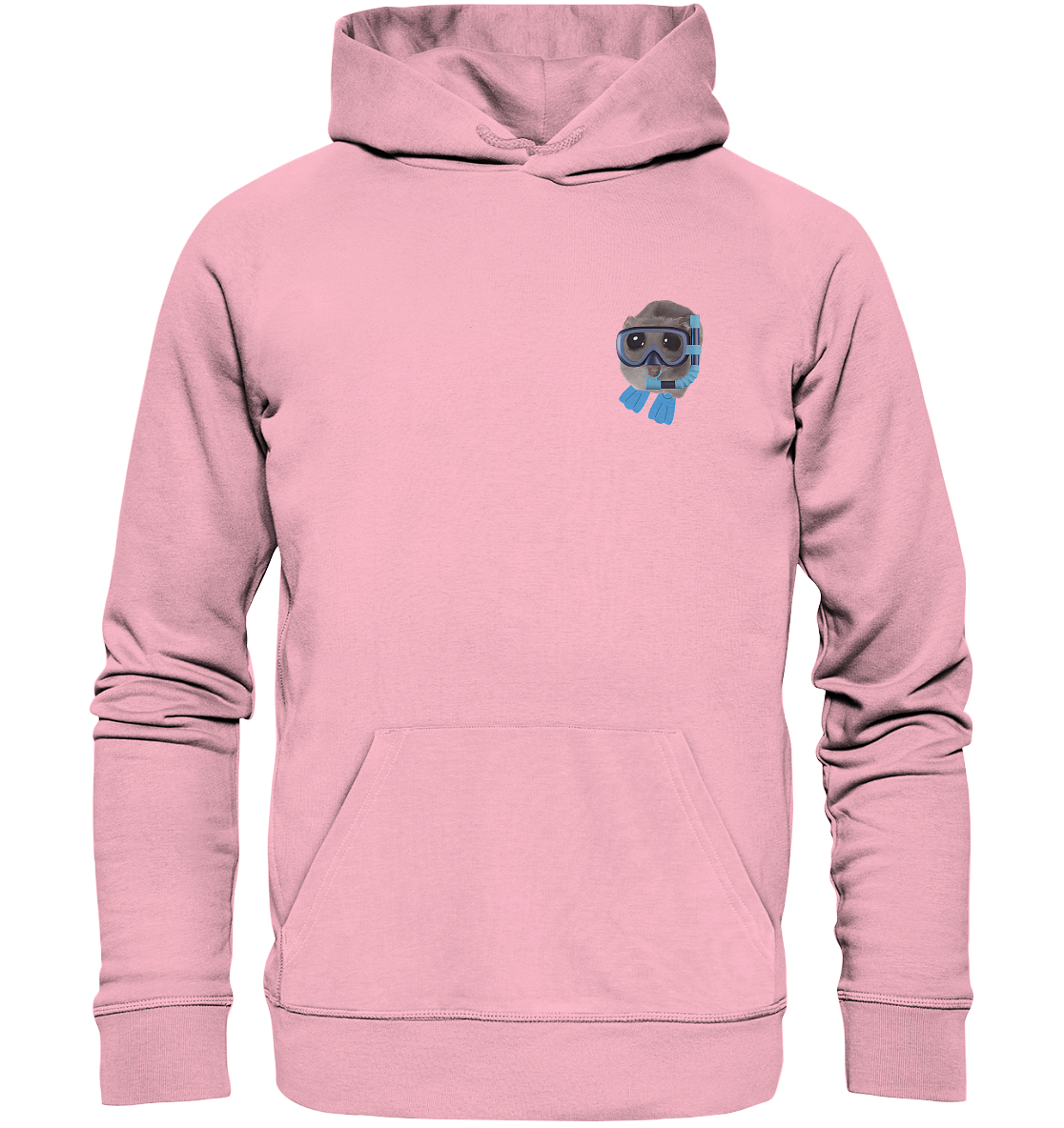 Taucher Hamsti - Organic Hoodie