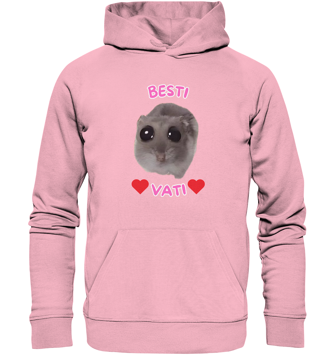 Besti Vati Hamsti Kopie - Organic Hoodie