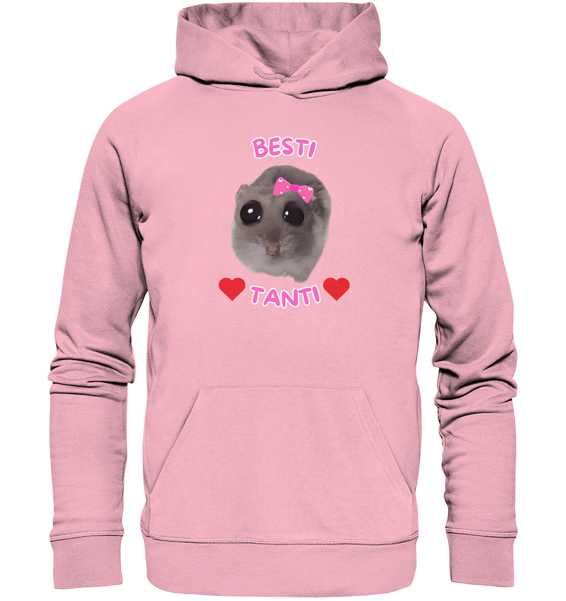 Besti Tanti Hamsti - Organic Hoodie