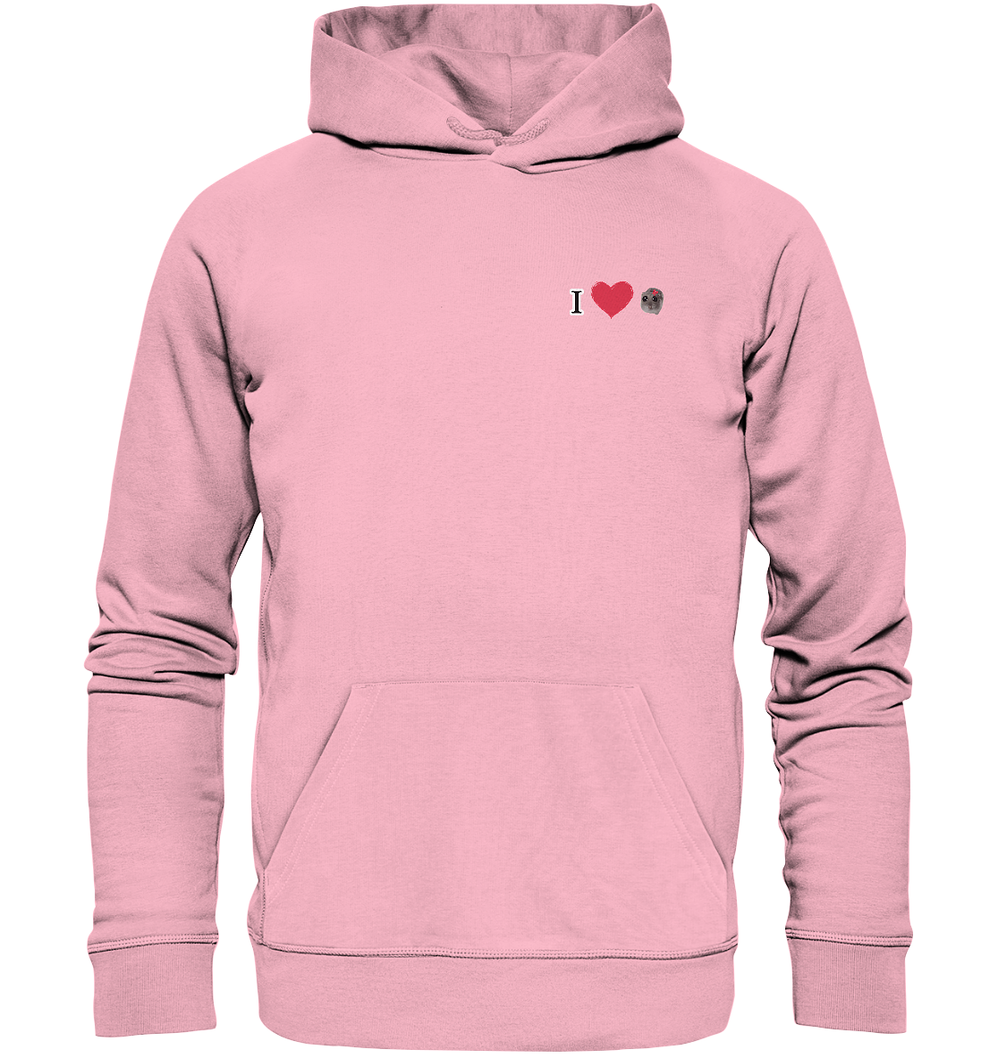 I Love Hamsti - Organic Hoodie