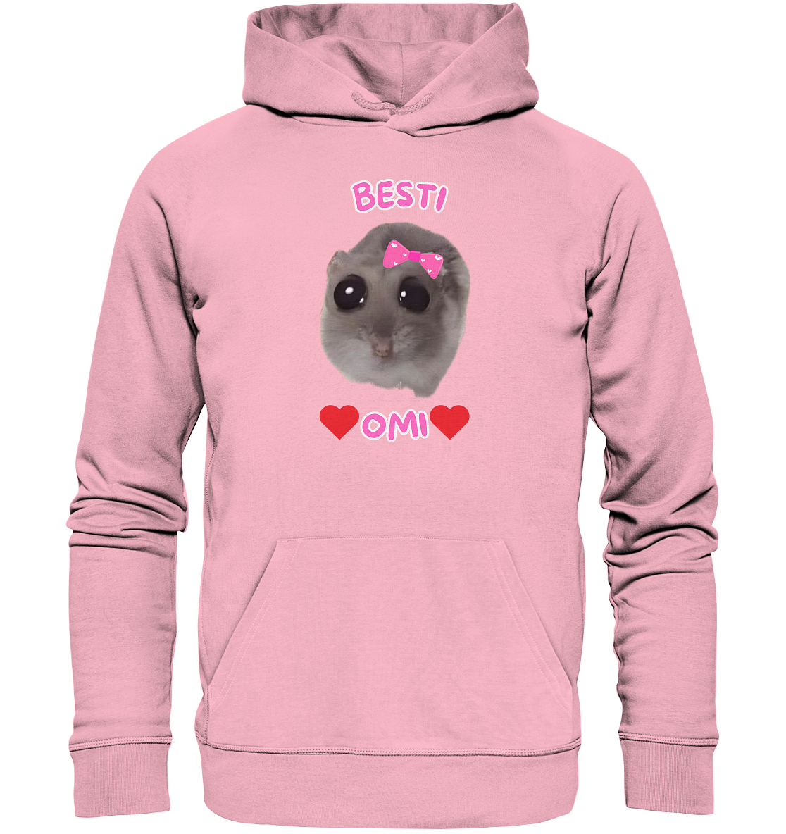 Besti Omi Hamsti - Organic Hoodie