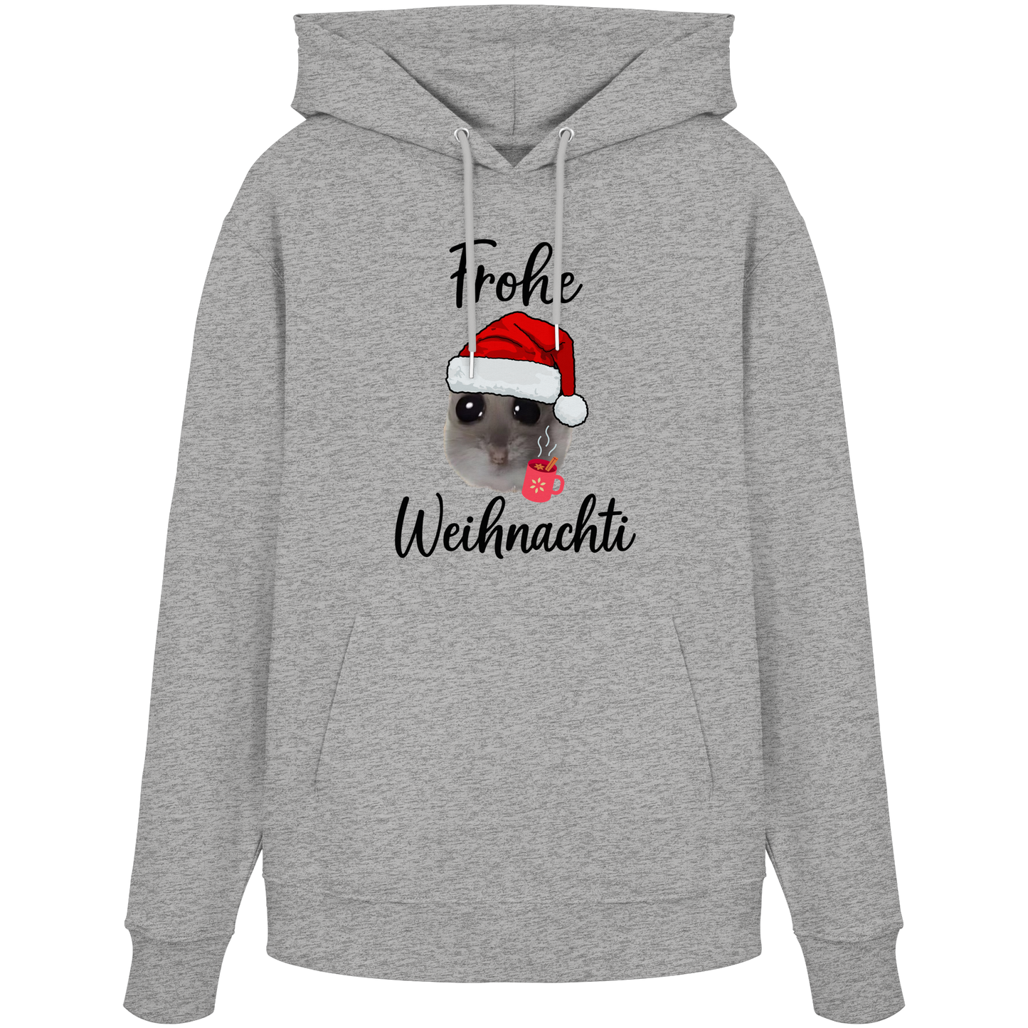 Frohe Weihnachti Hamsti - Organic Hoodie