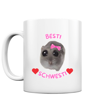 Besti Schwesti - Tasse glossy