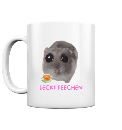Lecki Teechen Hamsti ohne Schleife- Tasse glossy