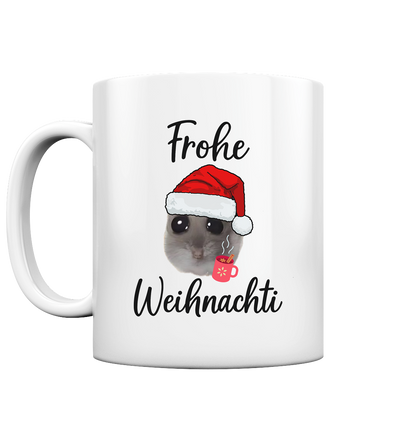 Frohe Weihnachti Hamsti - Tasse glossy