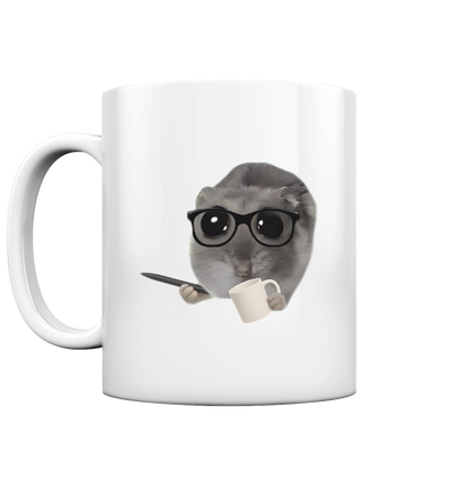 Therapeuti Hamsti mit Tasse - Tasse glossy