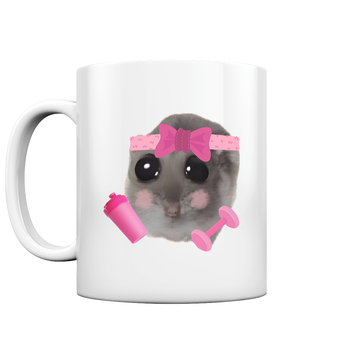 Sport-Hamsti - Tasse glossy