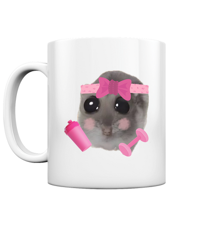 Sport-Hamsti - Tasse glossy