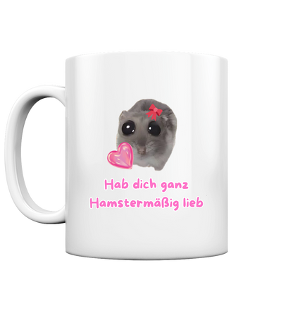 Hamstermäßig - Tasse glossy