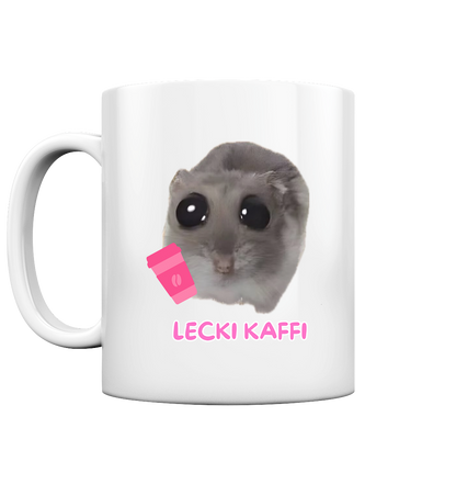 Lecki Kaffi Hamsti ohne Schleife - Tasse glossy