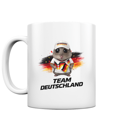 Hamsti - Team Deutschland Fan Shirt - Tasse glossy