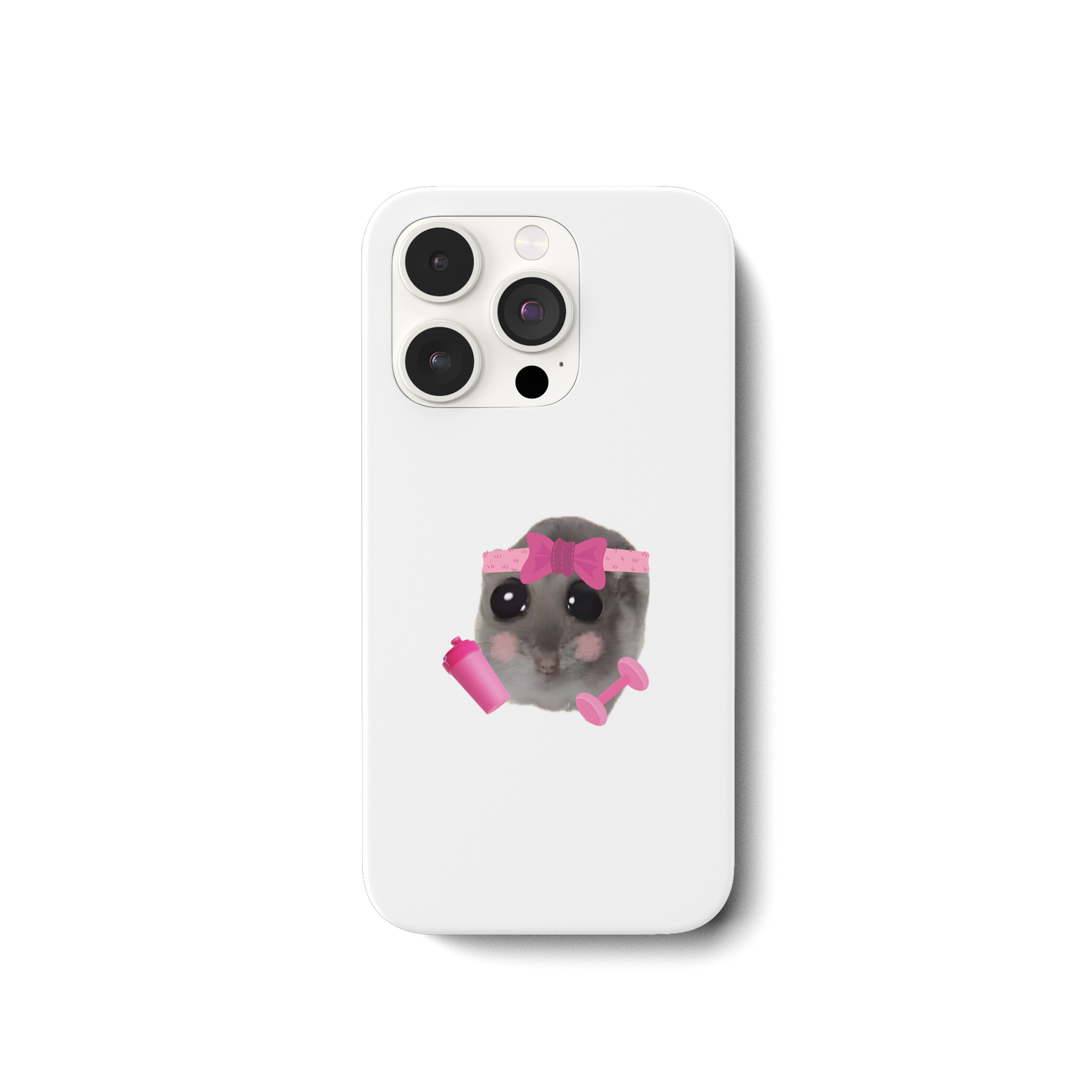 Fitness Hamsti Handyhülle - iPhone 15 Pro Handyhülle