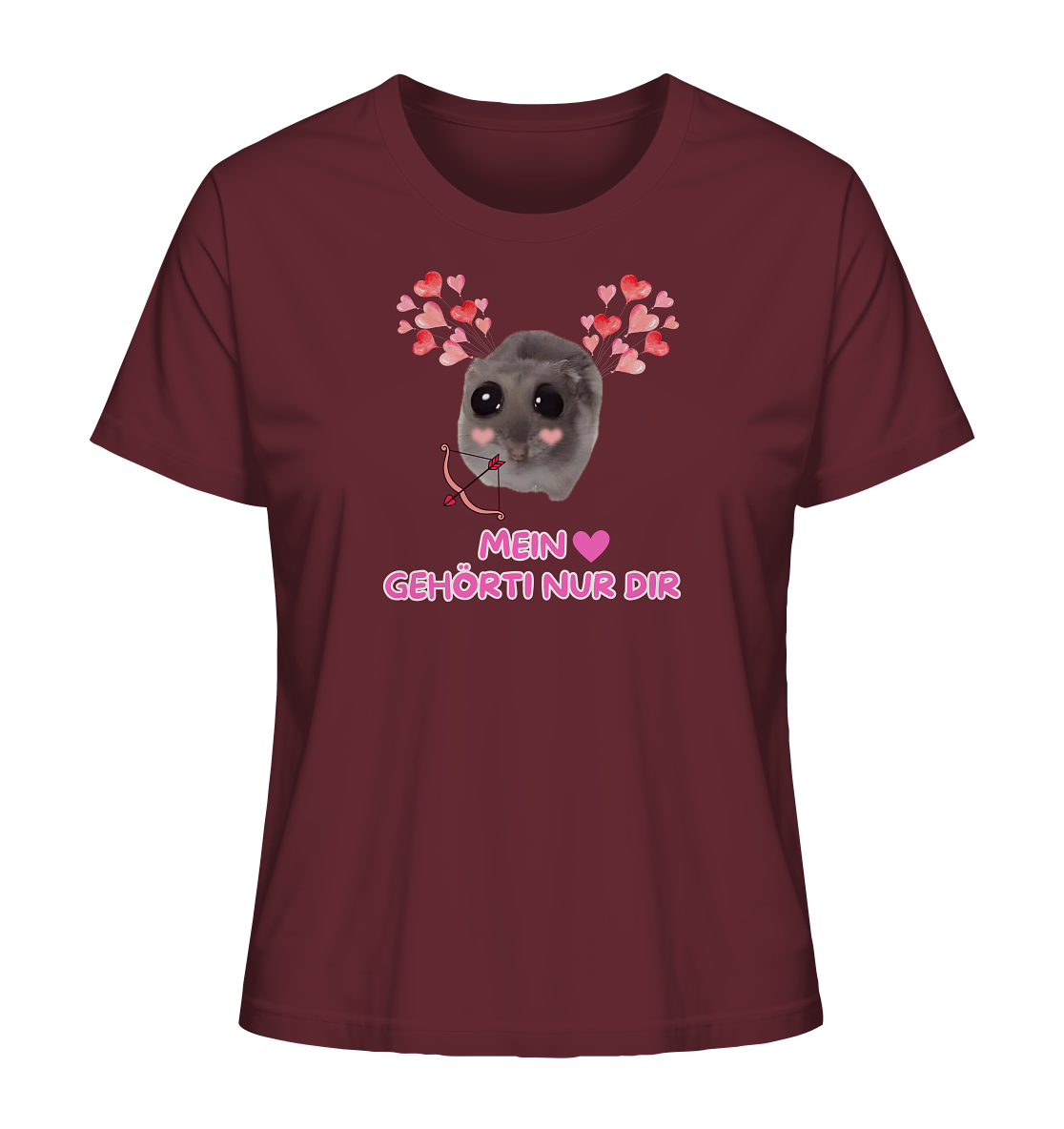 Mein Herz gehörti nur Dir - Ladies Organic Shirt