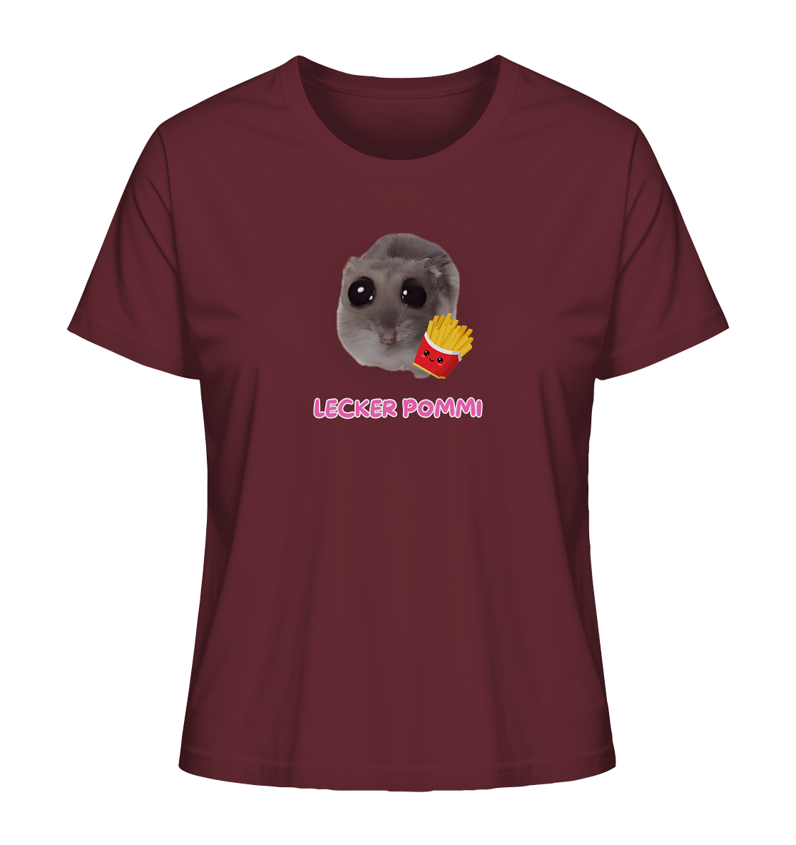 Lecker Pommi Hamsti - Ladies Organic Shirt