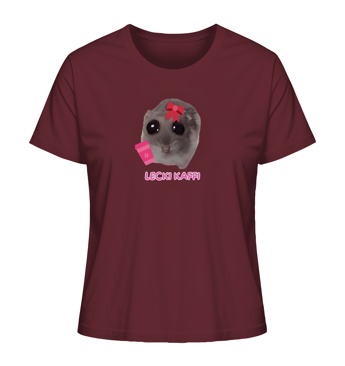 Lecki Kaffi Hamsti - Ladies Organic Shirt