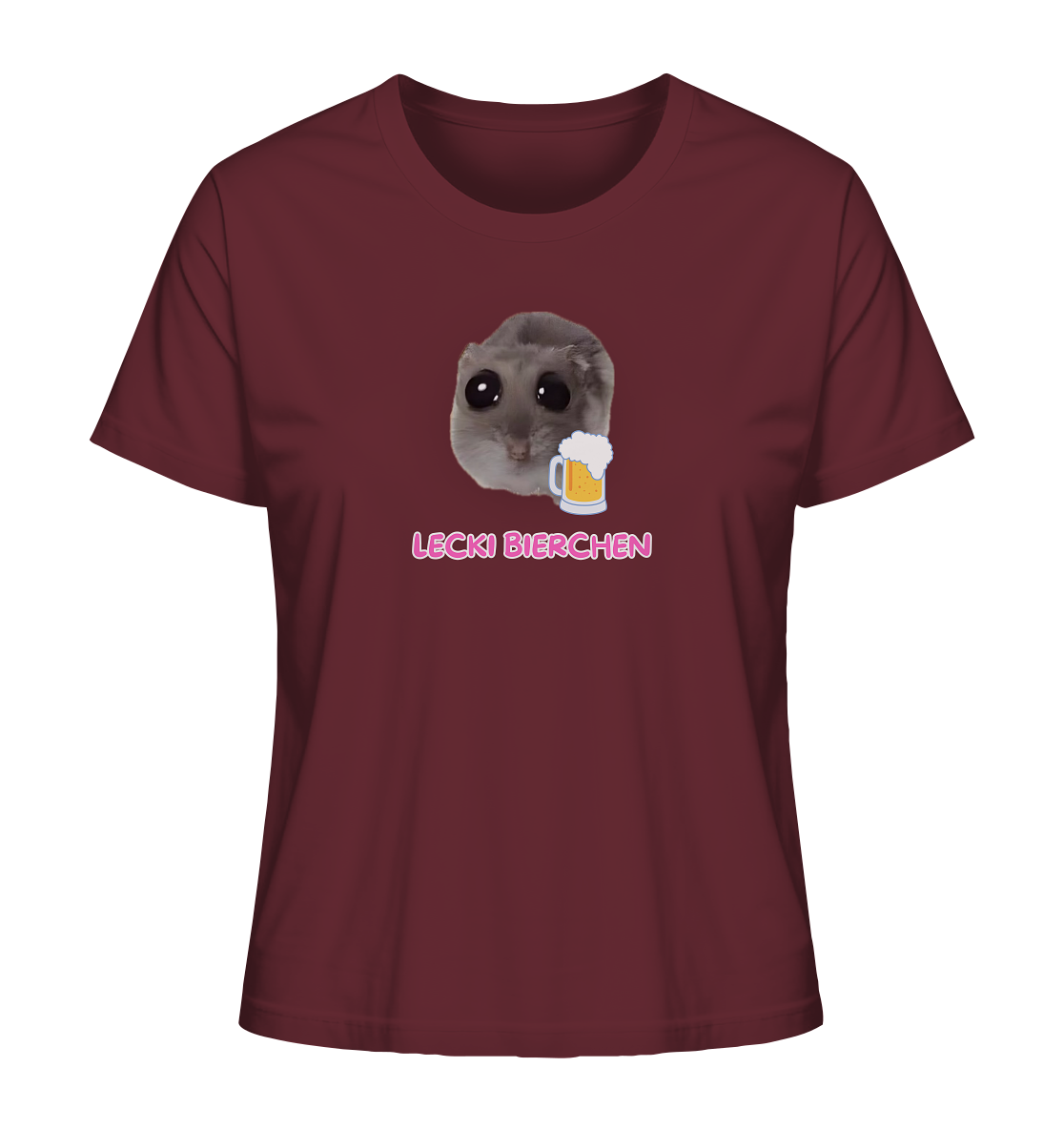 Lecki Bierchen Hamsti - Ladies Organic Shirt