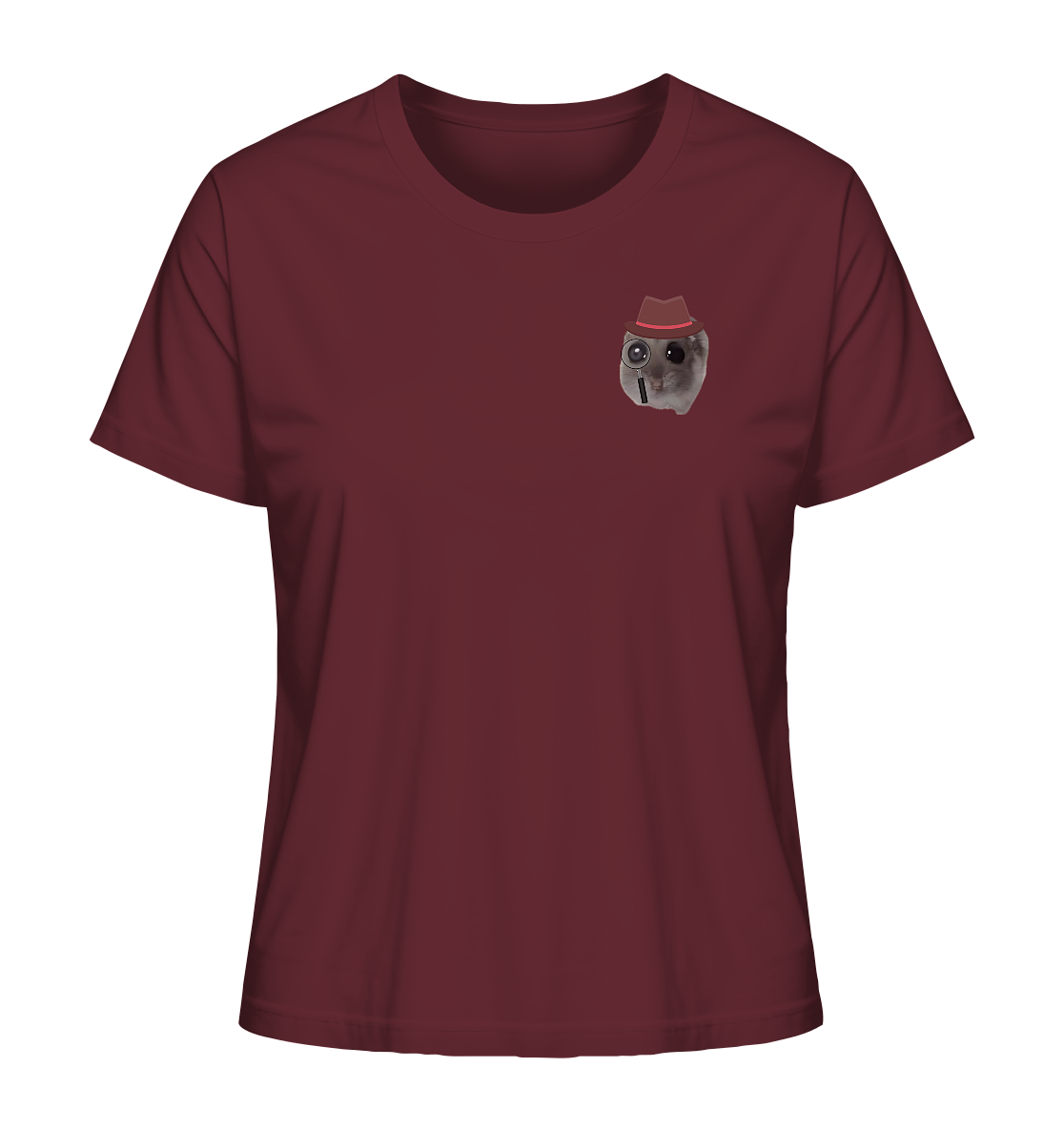 Detektiv Hamsti - Ladies Organic Shirt