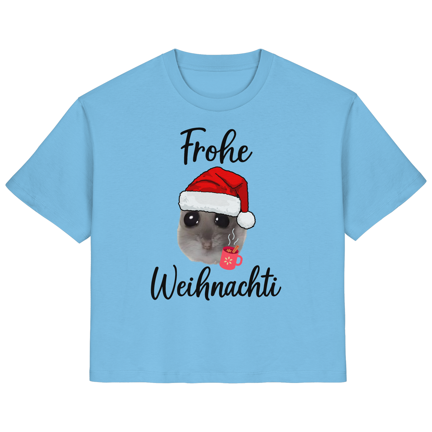 Frohe Weihnachti Hamsti - Ladies Organic Shirt