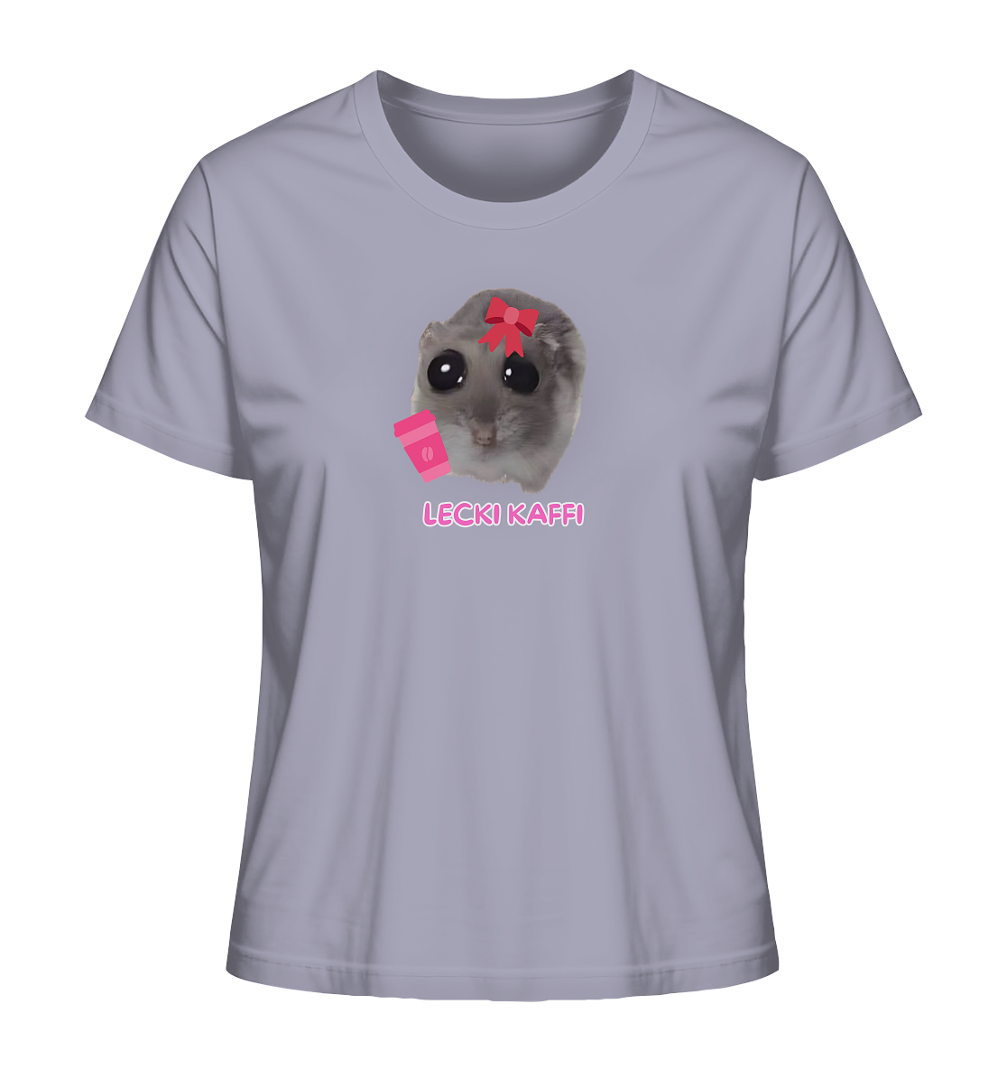 Lecki Kaffi Hamsti - Ladies Organic Shirt