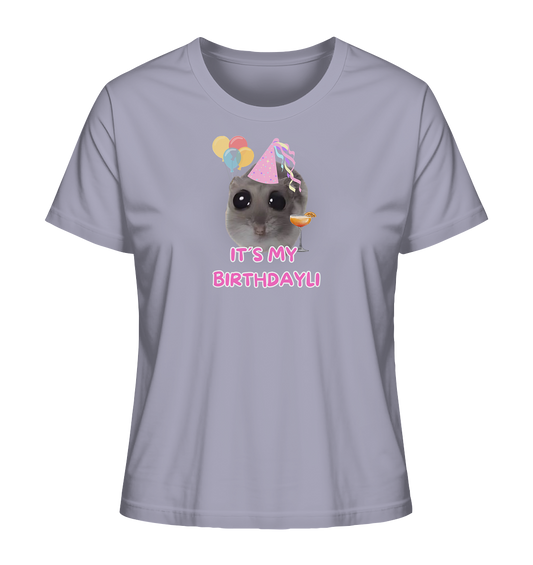 It's my Birthdayli Hamsti - Ladies Organic Shirt