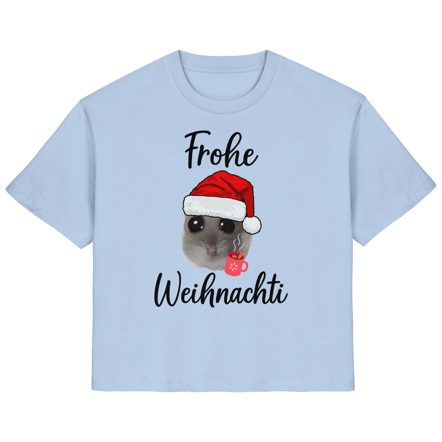 Frohe Weihnachti Hamsti - Ladies Organic Shirt