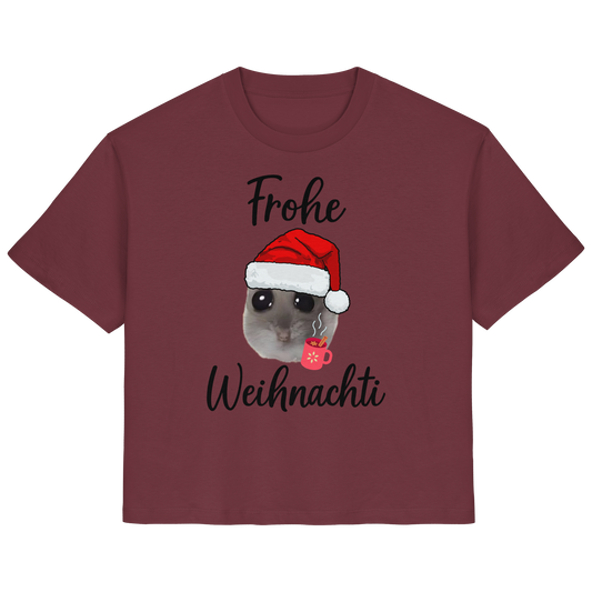 Frohe Weihnachti Hamsti - Ladies Organic Shirt