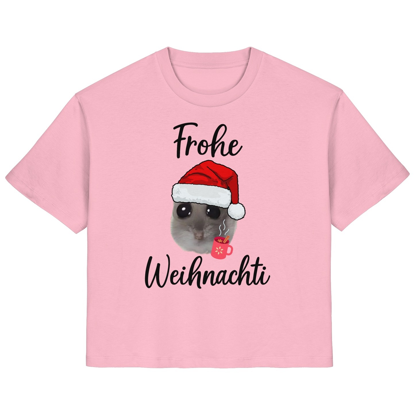 Frohe Weihnachti Hamsti - Ladies Organic Shirt