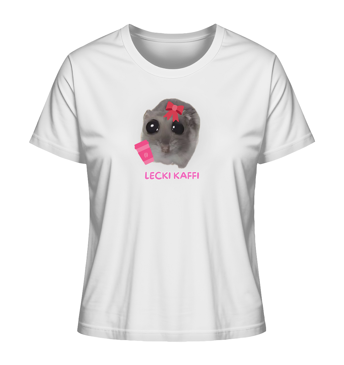 Lecki Kaffi Hamsti - Ladies Organic Shirt