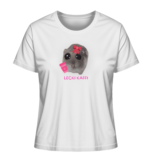 Lecki Kaffi Hamsti - Ladies Organic Shirt