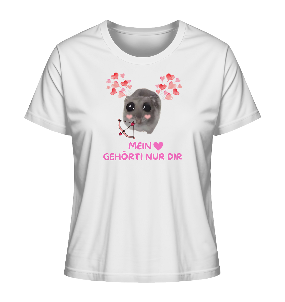 Mein Herz gehörti nur Dir - Ladies Organic Shirt