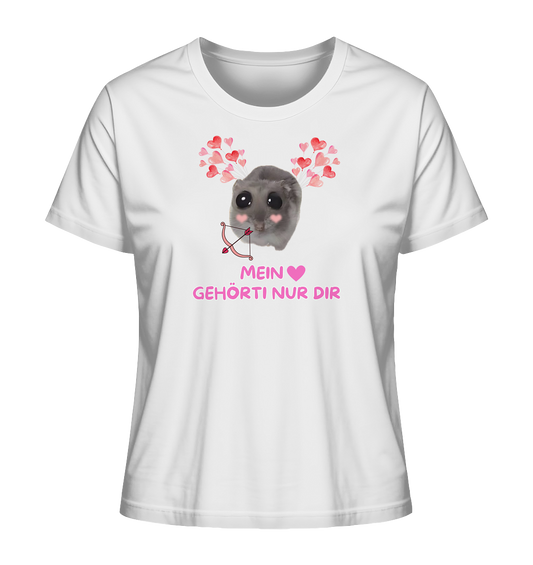 Mein Herz gehörti nur Dir - Ladies Organic Shirt