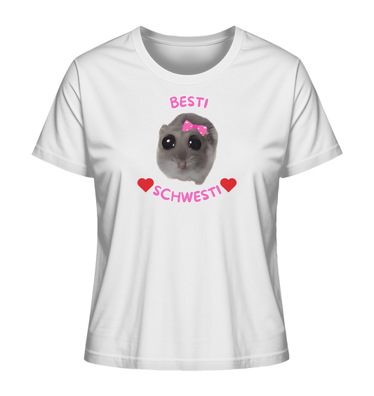 Besti Schwesti Hamsti - Ladies Organic Shirt