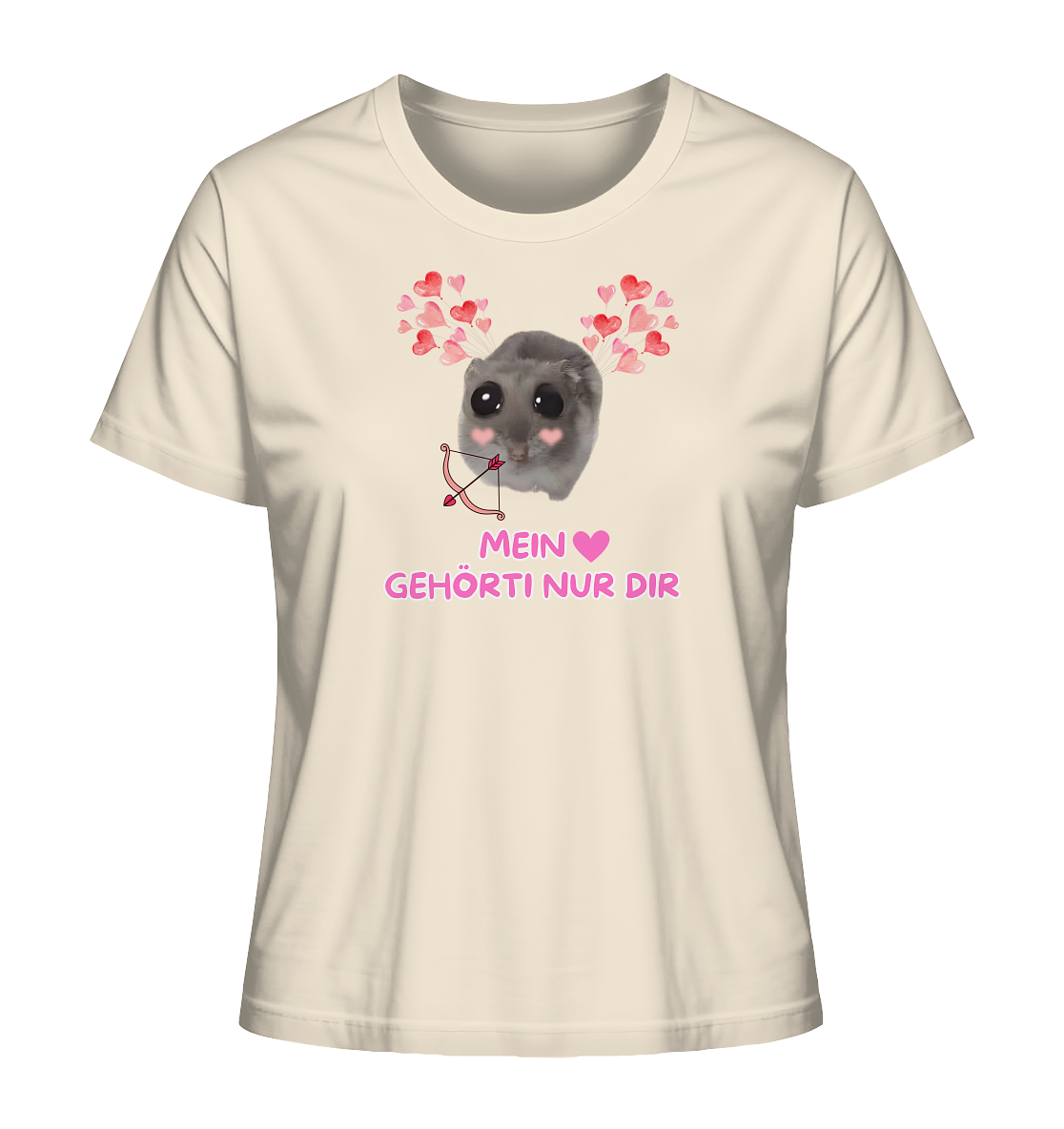 Mein Herz gehörti nur Dir - Ladies Organic Shirt